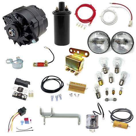 1941 Plymouth P 12 Car 12 Volt 100 Amp Conversion Kit 5 8 Pulley F P Starter P12 41k