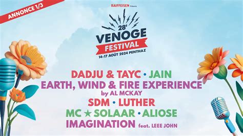 Concert De Dadju Tayc Luther Et Sdm Au Venoge Festival