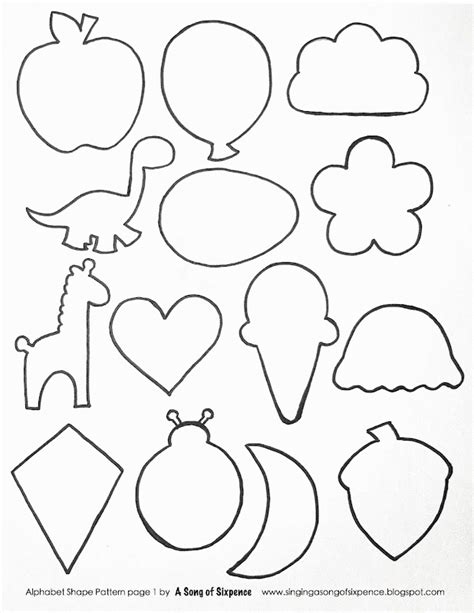 Free Free Printable Shapes Templates, Download Free Free Printable ...