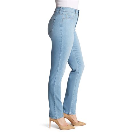 Gloria Vanderbilt Womens Amanda Classic High Rise Tapered Jean