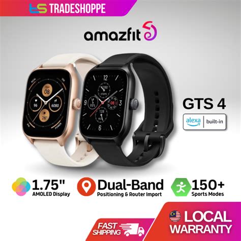 Amazfit Gts A Smartwatch Hd Amoled Display Dual Band Gps