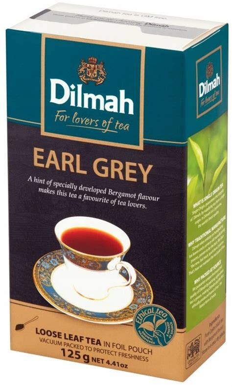 Herbata czarna liściasta Dilmah 125g Earl Grey 11836566237