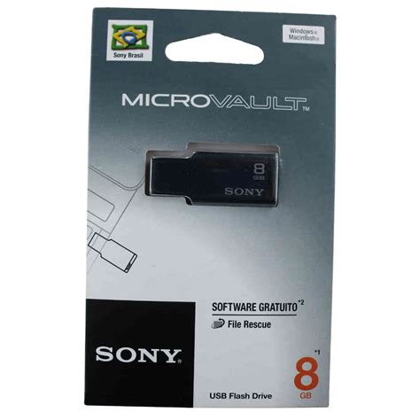 Pen Drive 8gb MicroVault Sony WebStore