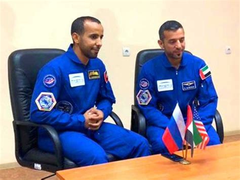 Video Mohamed Bin Zayed Speaks To Emirati Astronauts Before Space