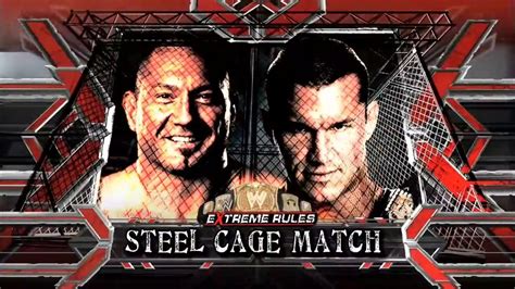 Extreme Rules 2009 Randy Orton Vs Batista Steel Cage Match WWE