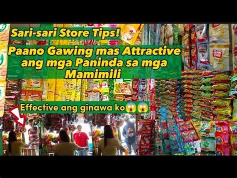 Sari Sari Store Tips Paano Gawing Mas Attractive Ang Sari Sari Store