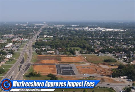 Murfreesboro City Council Approved Impact Fees on Final Reading ...