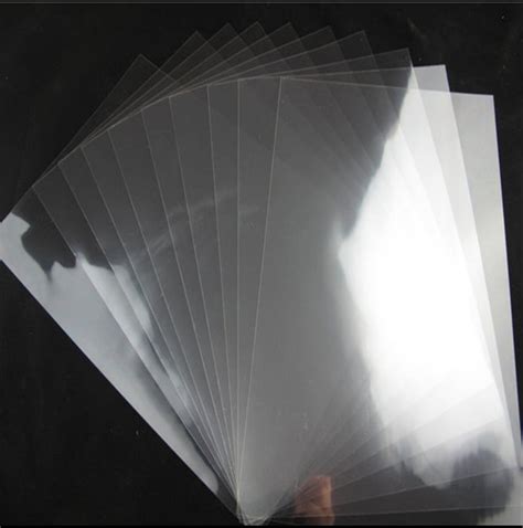 Sheets A Clear Transparency Overhead Projector Film For Laser