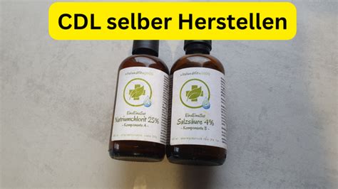 Wie Cdl Selbst Herstellen Wie Cdl L Sung Einfach Mischen