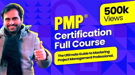 PMP Certification Full Course The Ultimate Guide To Mastering