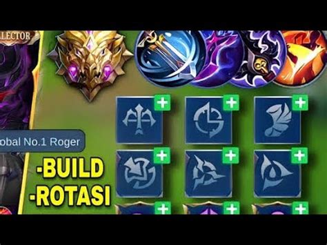 Item Dan Build Roger Mobile Legends Youtube