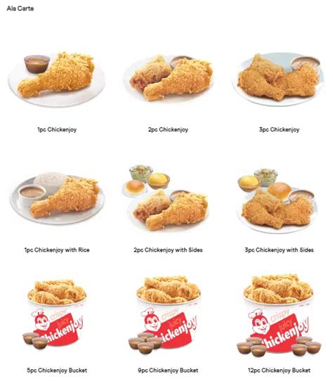 Jollibee Menu Malaysia Price List Updated 2025