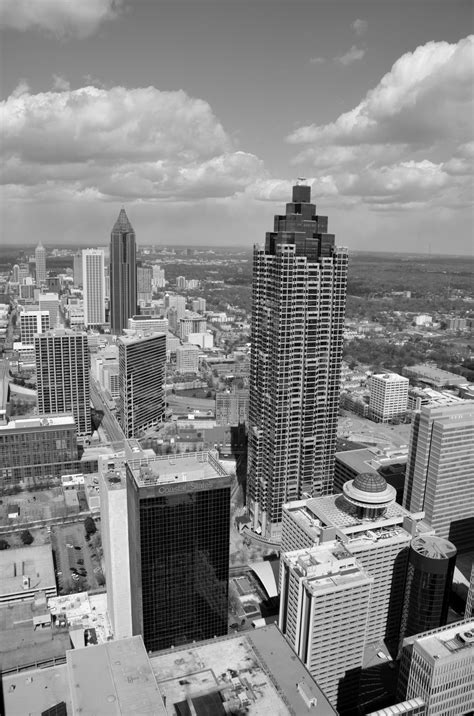 Aerial View Of Atlanta, Georgia Free Stock Photo - Public Domain Pictures