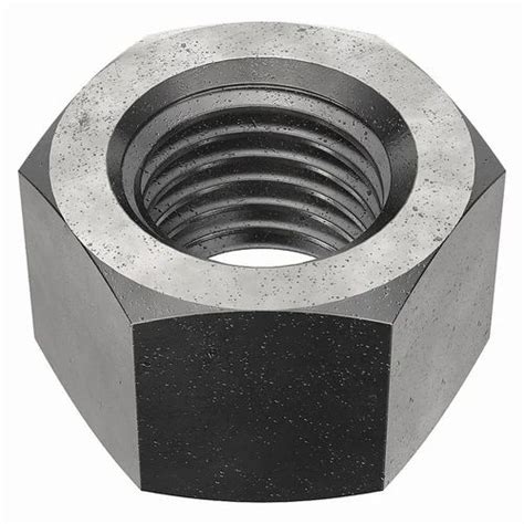 Mild Steel 22 Mm MS Polished Hex Nylock Nut Nominal Nut Diameter M22