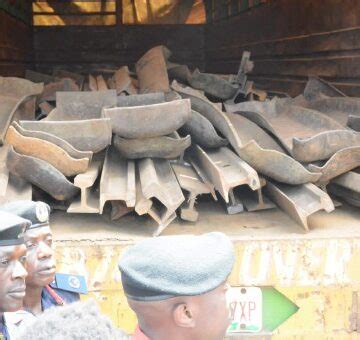 Nscdc Arrests Six Suspected Rail Track Vandals In Kwara