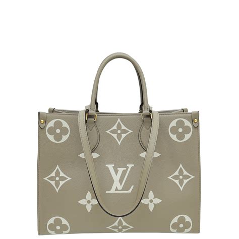 Louis Vuitton Bicolor Empreinte Monogram Giant Onthego Mm Bag The Closet