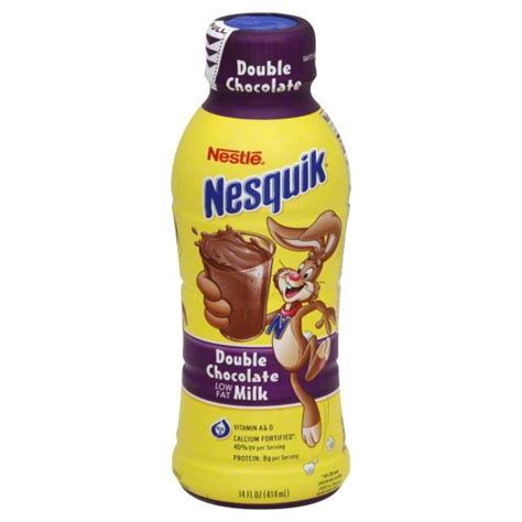 Buy Nesquik Milk Low Fat Double Chocolate Online Mercato