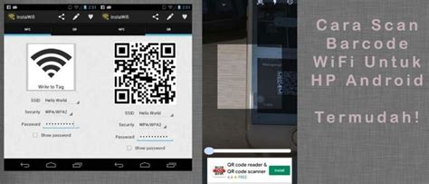 Cara Scan Barcode WiFi Dan Melihat Barcode WiFi Praktis JalanTikus