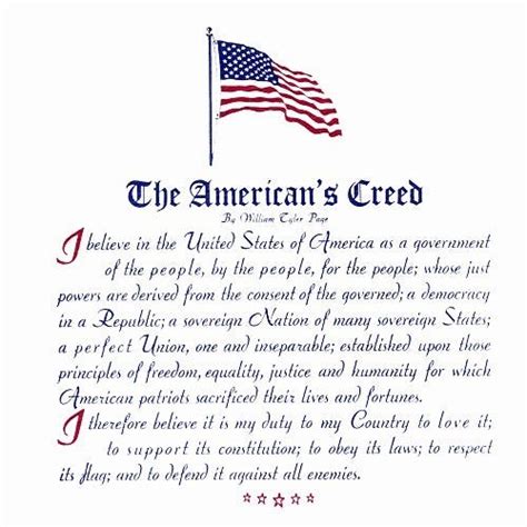 American Creed American Creed Is Defined As A By Mwik Medium