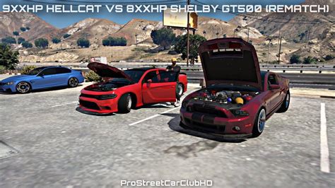 Pc Gta Fivem Rp Ep Rematch Racing My Boy Vezzy S Hp Hellcat