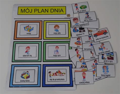 M J Plan Dnia W Domu Wersja Magnetyczna