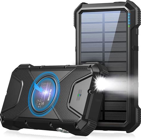 Blavor Solar Power Bank Pd 18w Qc30 Fast Charging Portugal Ubuy