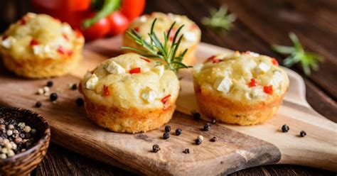 Recette Muffins Aux Poivron Rouge Et Feta