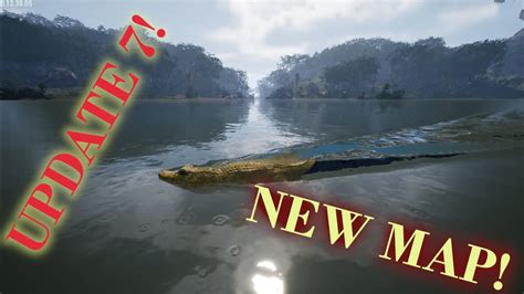 Discovering The NEW MAP Of UPDATE 7 As Deinosuchus The Isle Evrima