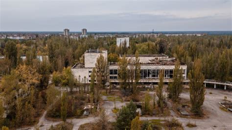 Abandoned Multi Storey Building Located in the Chernobyl Ghost Town ...