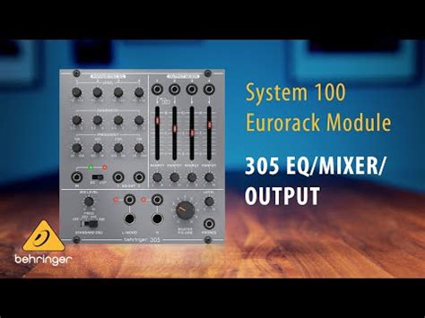 Behringer Eq Mixer Output Muziker