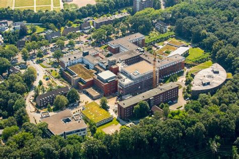 Luftaufnahme Bottrop Erweiterungs Neubau Auf Dem Klinikgel Nde Des