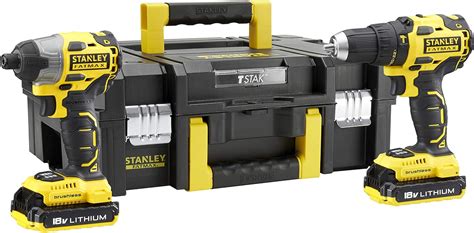 Stanley FATMAX Kit Visseuse à Percussion et Perceuse Visseuse à