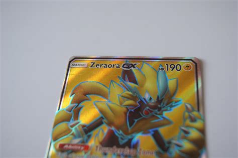 Pokemon ZERAORA GX Lost Thunder 201 214 ULTRA RARE Mint Aukro