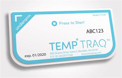 TempTraq Wireless Wearable Thermometer Now Available