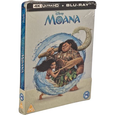 Moana K Ultra Hd Blu Ray Steelbook Zavvi Exclusive Limited Disney