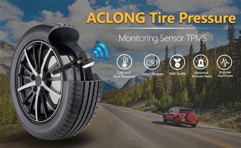 Amazon ACLONG TPMS Sensors 315MHZ Tire Pressure Monitor System