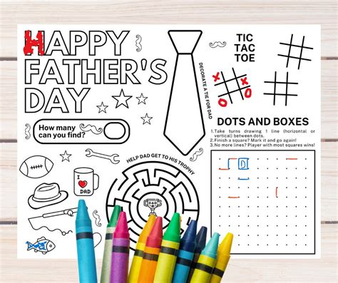 Fathers Day Printable Coloring Page Printable All About Dad Fill In