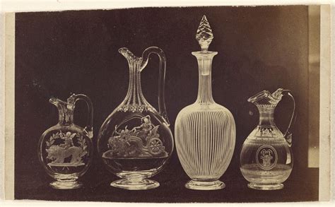 Four Ornate Cut Crystal Vases Alexander Free Photo Rawpixel
