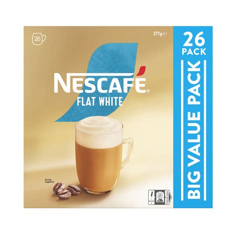 Buy Nescafe Flat White Coffee Sachets Pack Coles