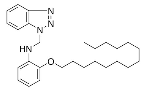 N H Benzotriazol Ylmethyl Tetradecyloxy Aniline