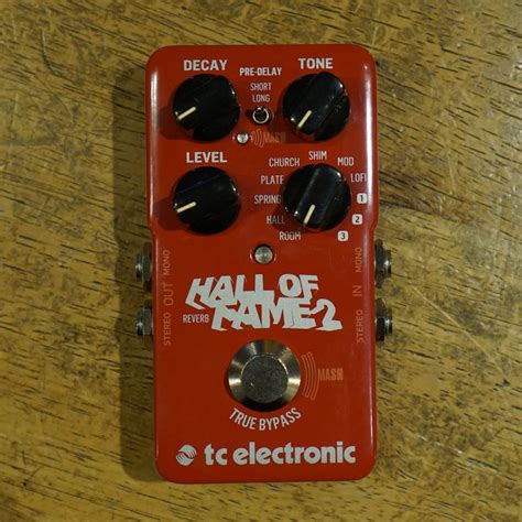 Tc Electronic Hall Of Fame Reverb Pedal Used