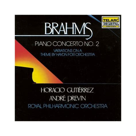 Brahms Piano Concerto No 2 The Haydn Variations Daedalus Books