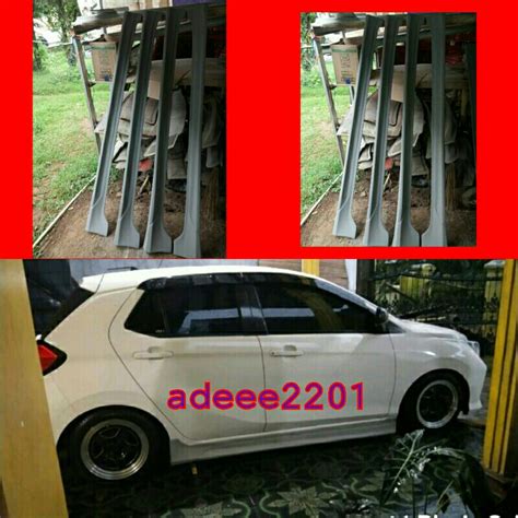 Jual Bodykit Samping Sidekrit Ayla Agya Tahun Shopee