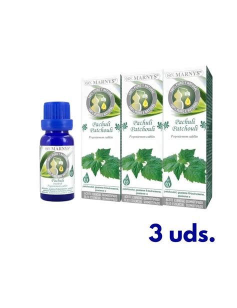 Marnys Pack Aceite Esencial De Pachuli Ml