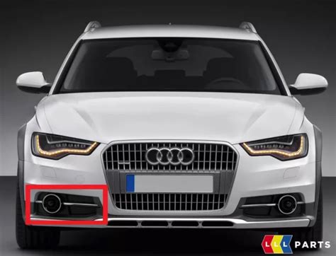 NEW GENUINE AUDI A6 Allroad 13 17 Front Bumper Lower Right O S Air