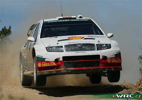 Schwarz Armin Wicha Klaus Škoda Fabia WRC Supermag Rally Italia