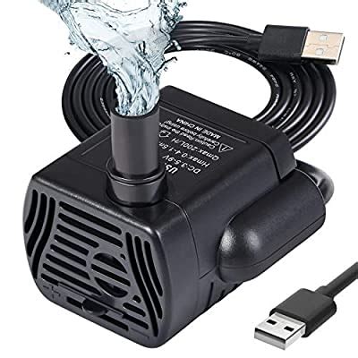 Flintronic Aquarium Pumpe Klein Usb Mini Wasserpumpe L H