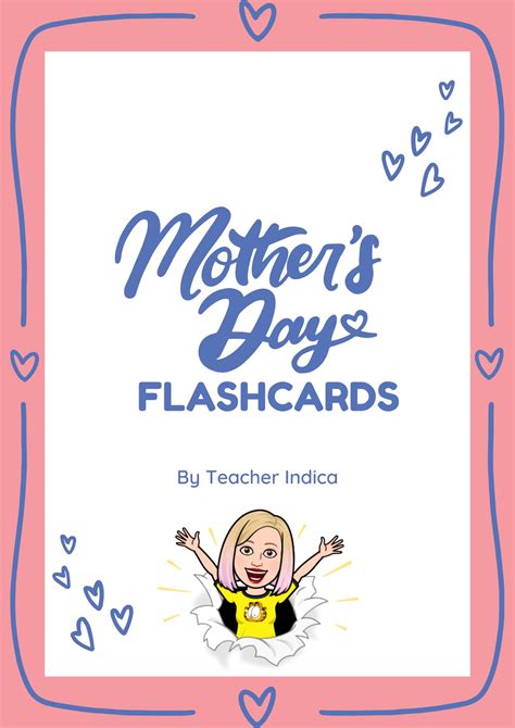 Mother S Day Flashcards Camila D Andrea De Brito Hotmart