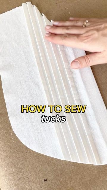 Julija Gobere On Instagram Here’s How To Sew Beautiful Tucks🤩 So Pretty To Look At Isn’t It 🥰