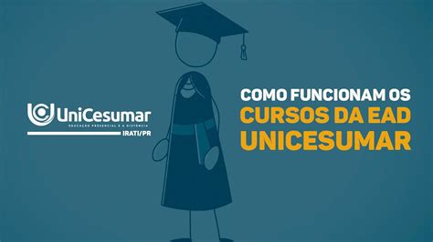 Como Funcionam Os Cursos Da Ead Unicesumar Youtube